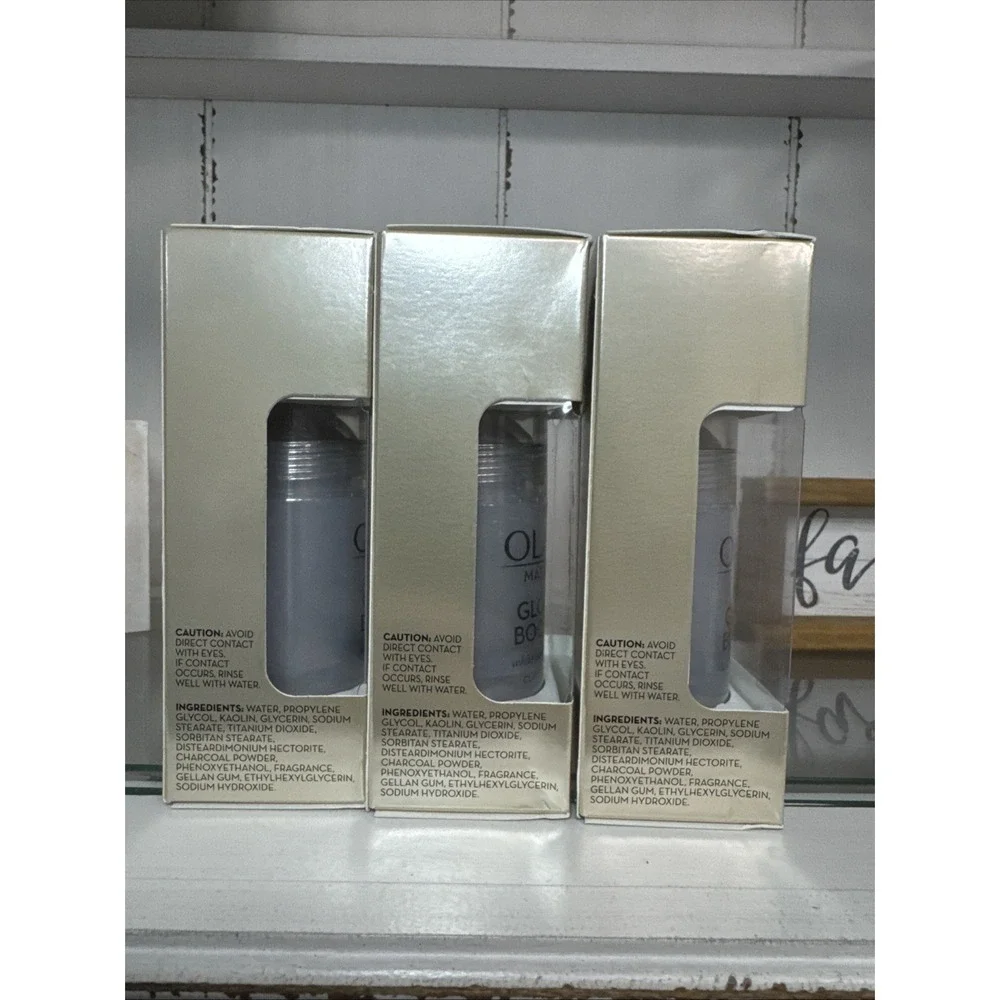 NIB~ OLAY Mask Clay Stick‎ LOT x3 Glow Boost White Charcoal Face 1.7 oz